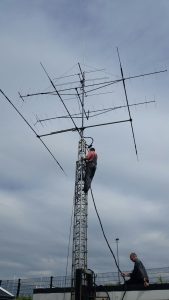 Onderhoud mast Puttershoek